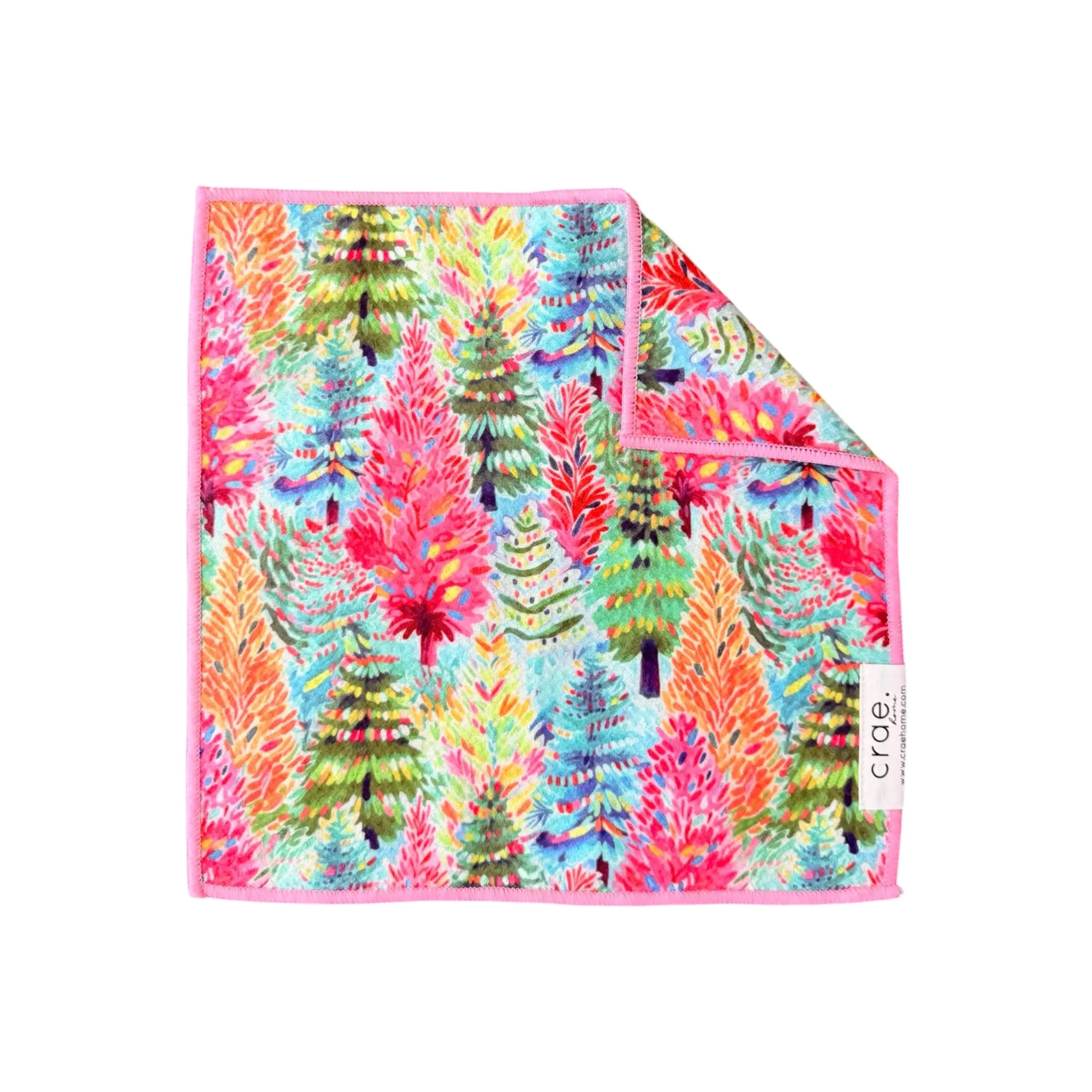 Glimmer Glamour Forest: Double-Sided Washcloth Glimmer Glamour Forest: Double-Sided Washcloth