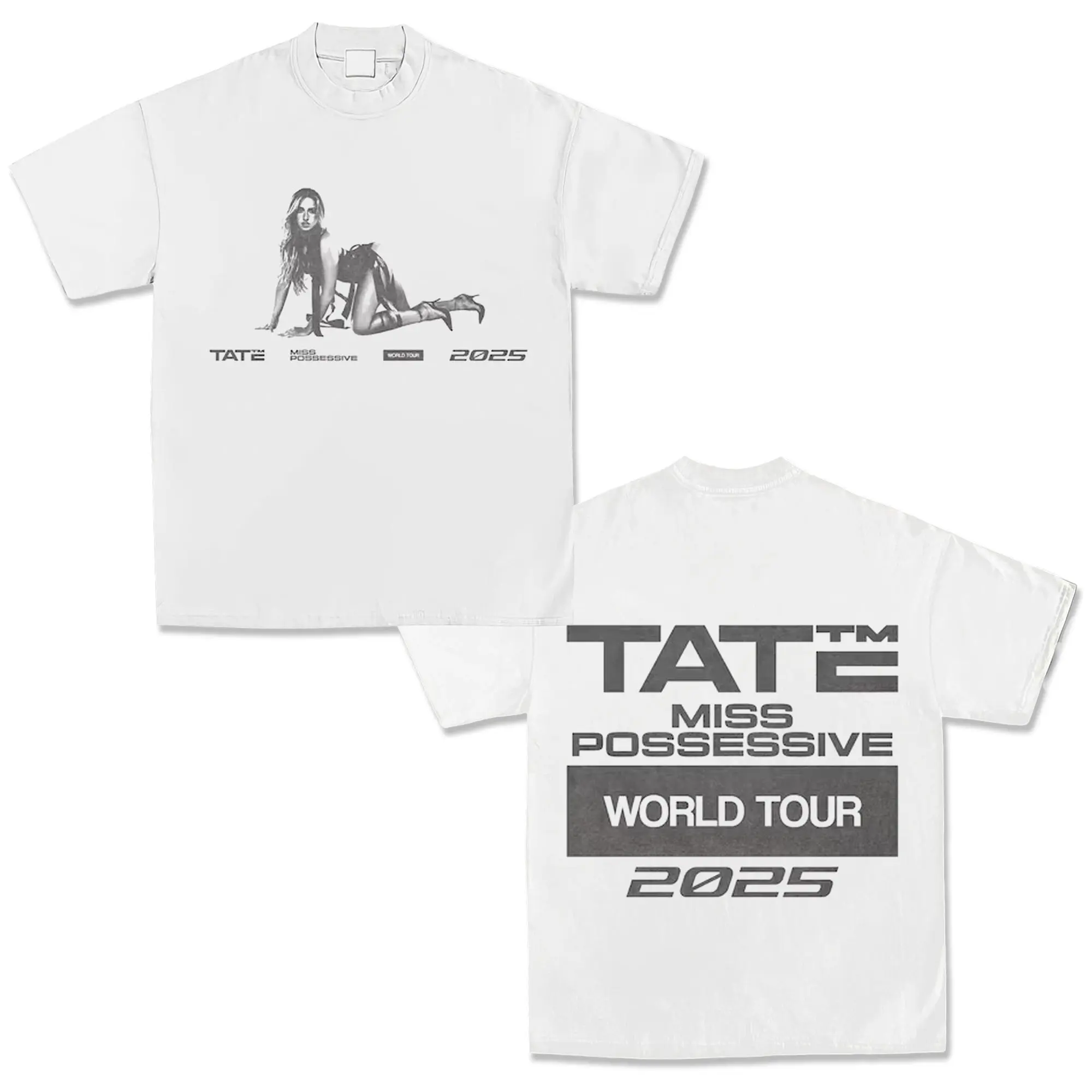 Limited Tat3 Mcrae Tour Shirt, Miss Possessive 2025 World Tour Tee, T-shirt, Graphic Tee, Vintage Y2K Rapper Shirt, Rap Fans Shirt, Music Lover Gift Merch For Fans, Unisex Cotton Y2K