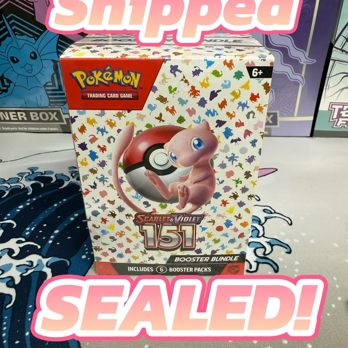 Pokemon 151 Booster Bundle - shipped sealed - 6 packs - TikTok Shop Pokemon 151 Booster Bundle - shipped sealed - 6 packs - TikTok Shop
