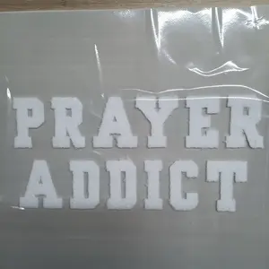 Fuzzy Patch- Prayer Addict