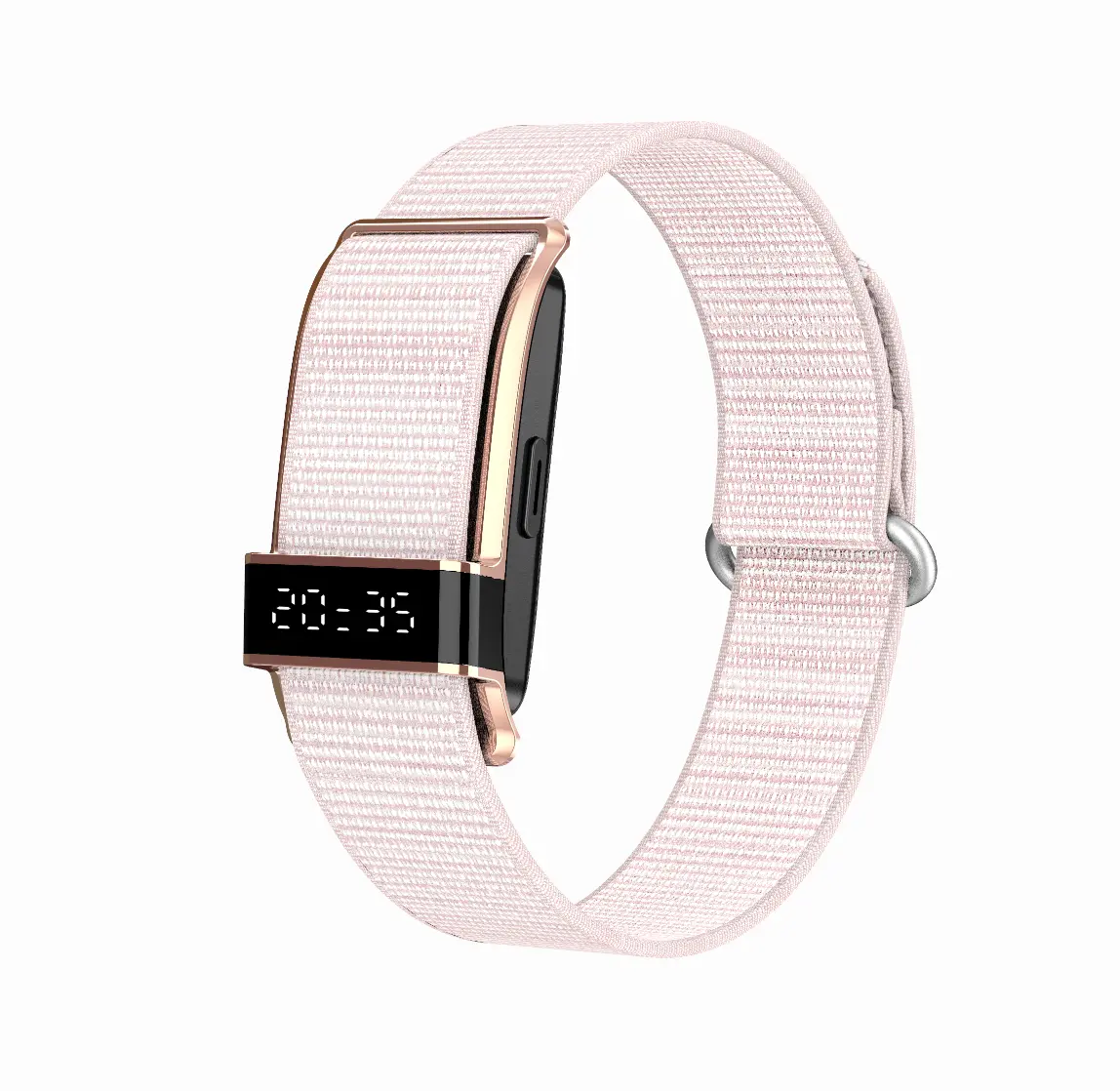 Minimalist Ultra-Light Analog-Digital Smart Fitness Wristband - Heart Rate Tracking Fitness Tracker, Bluetooth Connectivity, Sweatproof Design, Blood Oxygen, Sleep & Stress Monitoring, Automatic Tracking, iOS&Android Compatibility