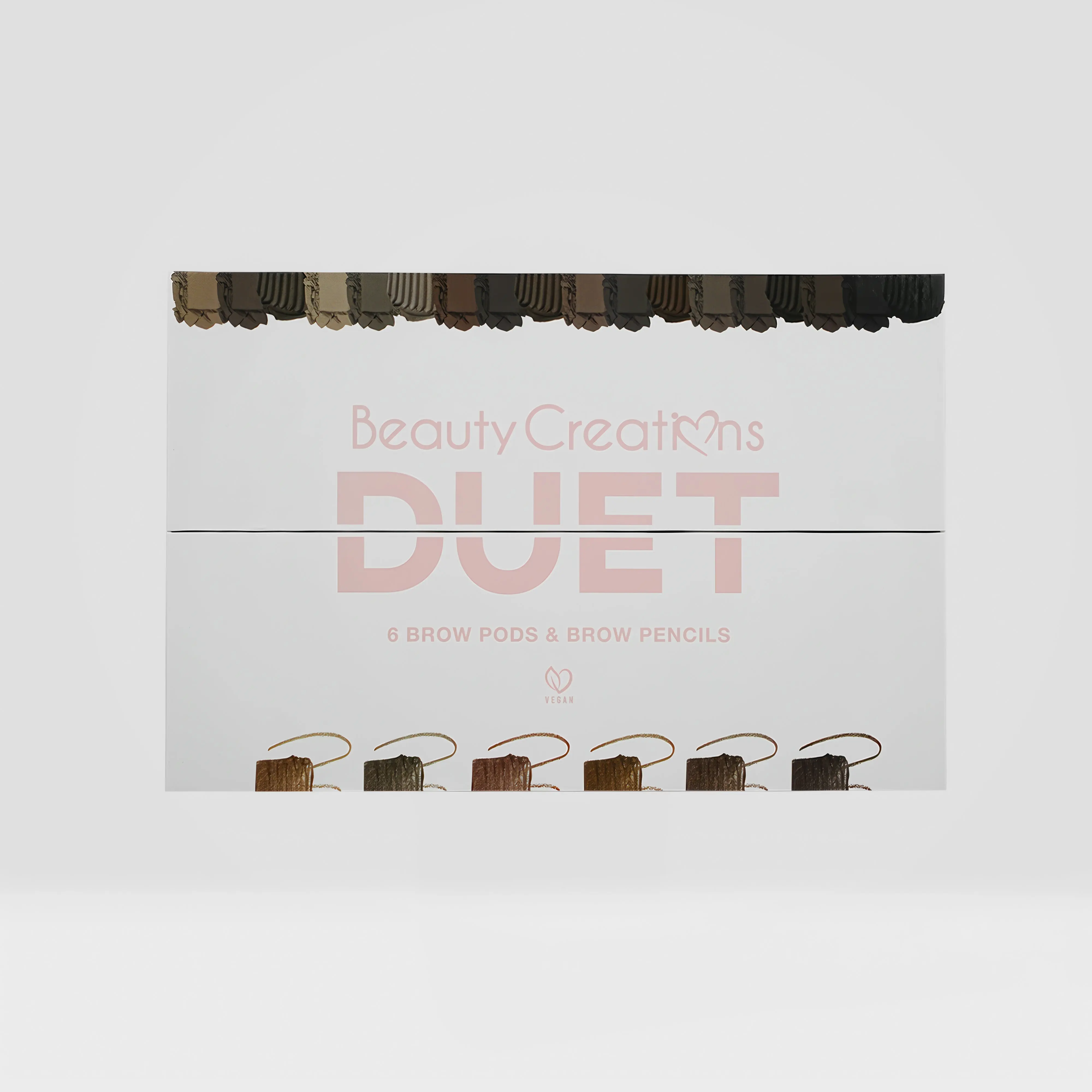 Beauty Creations Duet Brow PR Collection Set - 6 Dual-Ended Essentials for Natural to Bold Brows - Vegan, Cruelty-Free, Paraben-Free