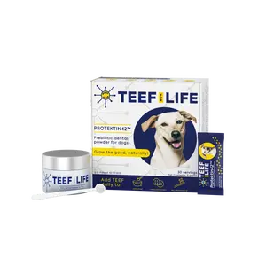 TEEF for Life - Protektin42™ - Kit: Prebiotic Dental Powder for Dogs