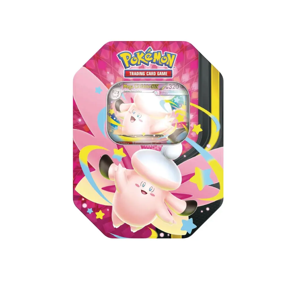 English Pokemon TCG Mega Moonlit Tin