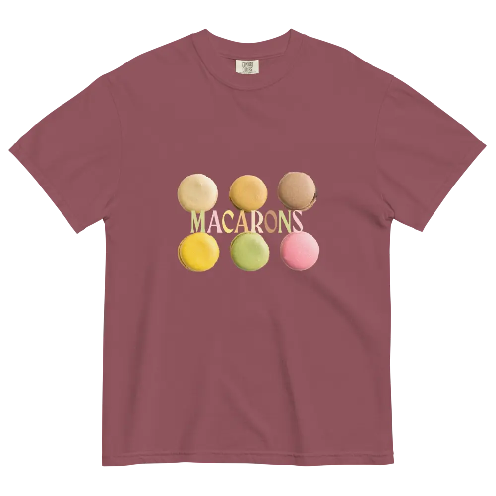Macarons Shirt | Comfort Colors | Funny Graphic Tee | Foodie Fun Shirt