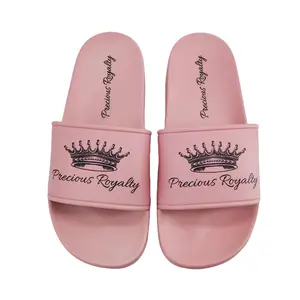 Precious Royalty Open Toe Slides for Women - Trendy and Versatile Casual Footwear