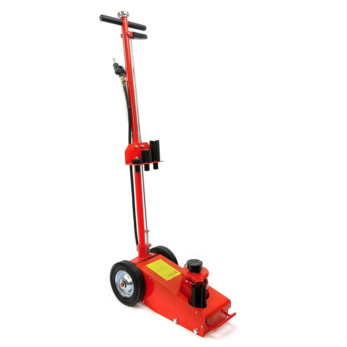 XtremepowerUS 22-Ton Heavy-Duty Air Hydraulic Floor Jack with Quick Lift System & 8" Wheels for Axles & Farm Vehicles Heavy Duty Hydraulic Floor Jack Wheels Automotive Repair Tools Automotive Maintenance Tools, 8 In, Mechanic Tools Dual Pump