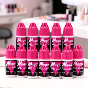 Magic Nail Glue,  Best Nail Art Saloon Favorite Product . 4pc , 8pc , 12pc