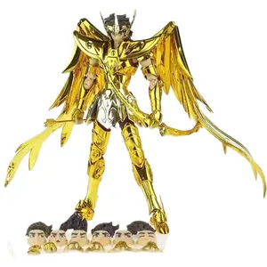 CS Model Saint Seiya Myth Cloth EX 2.0 Sagittarius Aiolos with Pegasus Head Gold Knights of the Zodiac Anime Figure