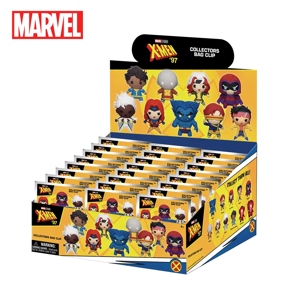 24PCS/1 Box Marvel Officially Licensed X-MEN 3D Foam Mystery Bag