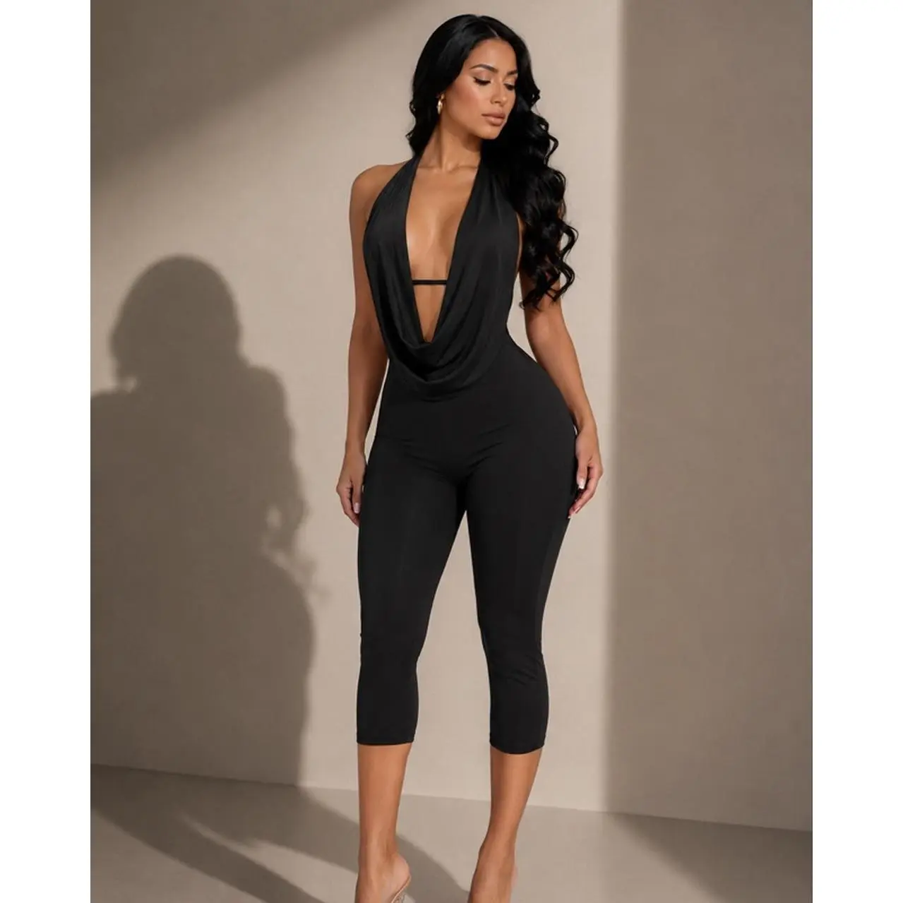 Ashley Capri Romper