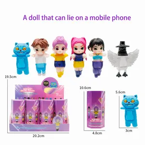 6 surprise blind boxes in various shapes can be placed on mobile phones, desktops, computer screens, car ornaments, Christmas and festival gifts