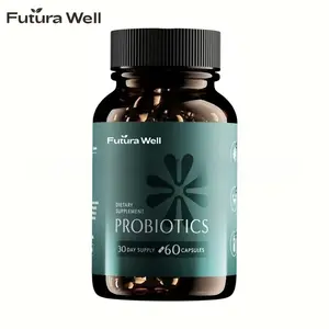 Gut Health Probiotic Capsules 60 Count for Digestive Support & Immune Balance