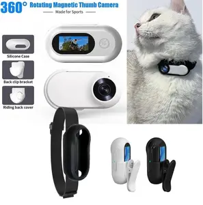 Pishi Pets Wireless Full HD Cat Dog Collar Camera Record For Pet Outdoor Indoor 8GB SD INCLUDED