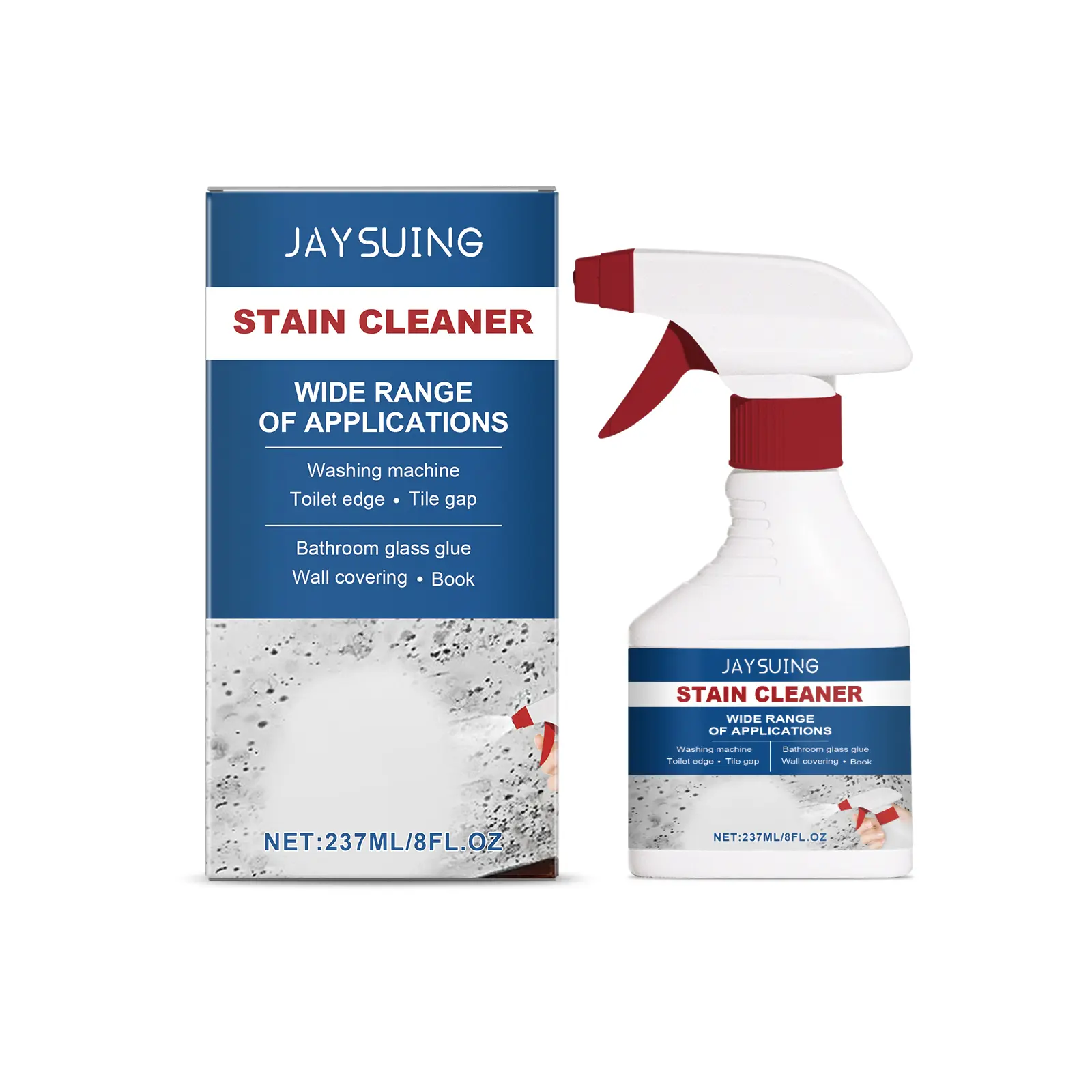 Jaysuing Multi-Effect Decontamination Spray, Wall Tile Crevices Bathroom Ceiling Decontamination Mold Cleaning Spray Highly Effective Mould Removal Spray - Prevents Mould Regrowth