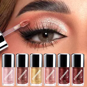 High-Impact Metallic Liquid Eyeshadow - Holographic Multichrome Glitter Gel, Chameleon Shifting Color & Long-Lasting Waterproof, One-Swipe Coverage for Daily Makeup & Party Eye Looks