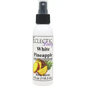 White Pineapple Body Spray, Hydrating Body Mist for Daily Use