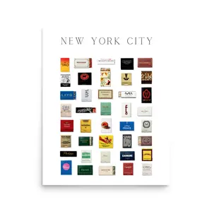 NYC Matchbox Print