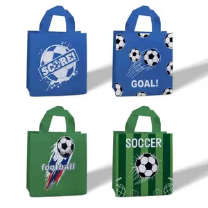 10pc 2026 Non-woven Fabric Tote Bag Football Bag Football Game Party Gift Packaging Bag Gift Bag Children's Birthday