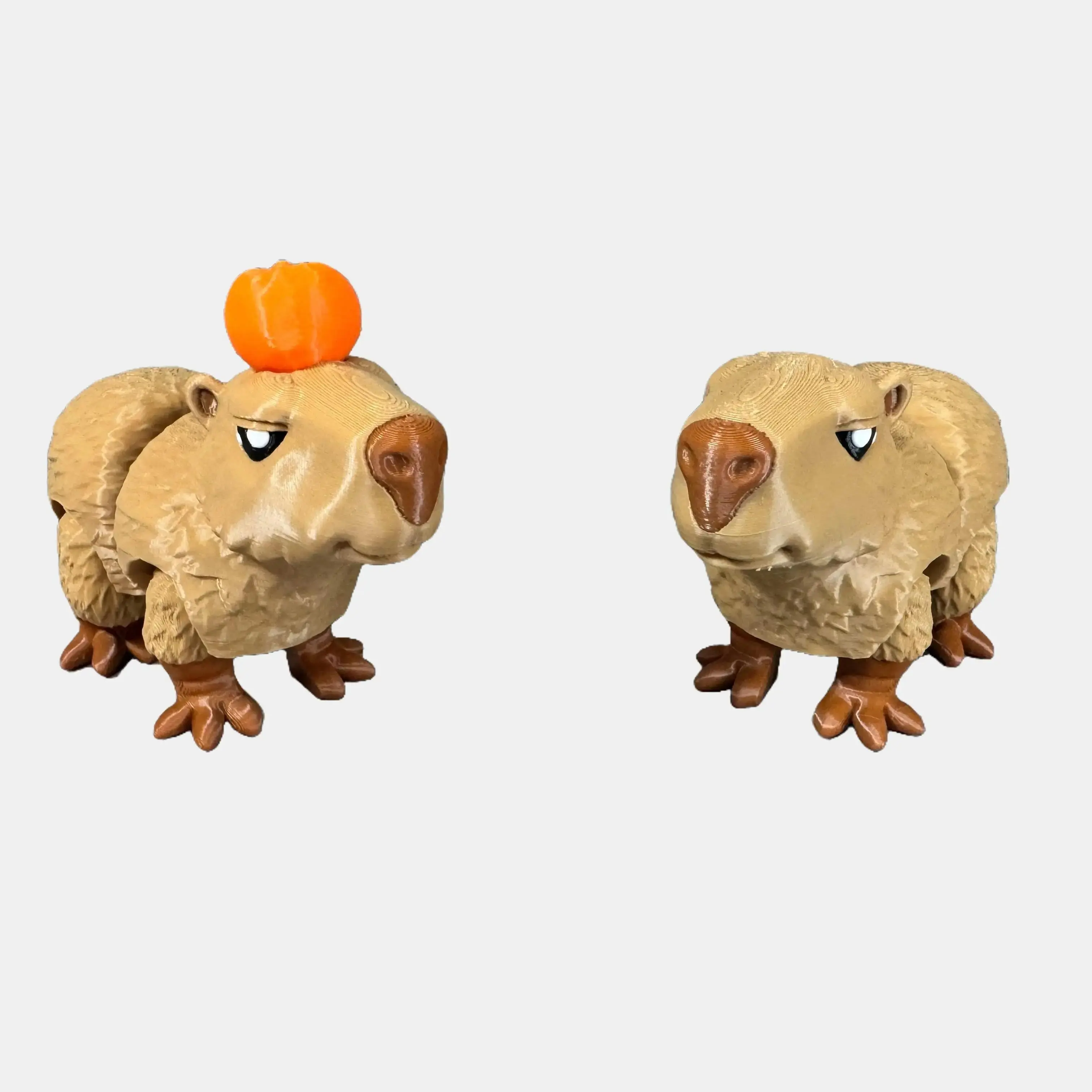 3D Printed Articulated Capybara | Fun Fidget Toy | Cute Animal Figure