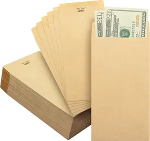 Money Envelopes for Cash, 100 Pack, 6.5" x 3.5", Saving Challenge and Budgeting Money Envelopes for Cash, 100 Pack, 6.5" x 3.5", Saving Challenge and Budgeting