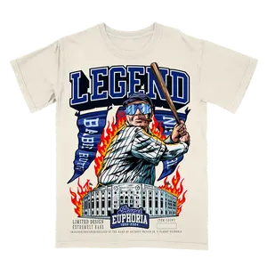 Babe Ruth Planet Euphoria Shirt Vintage 90s Legend Baseball Graphic Tee for Men Women Fans Y2k Streetwear - KitchenEra