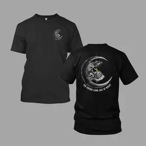 The Goons Come Out At Night Shirt, Tactical Night Vision Skull, Military Operator Gift, Special Forces Apparel, Quad Nods Graphic