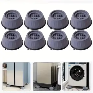 Anti Vibration Pads for Washing Machine - for All Washer and Drye Feet Enhanced Stability and Reduced Noise Stops Moving, Prevents Noise, Vibration Transfer - 8 Pack