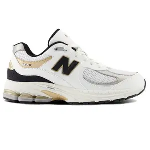 New Balance 2002R White Black Gold (GS) (kids) by StockX