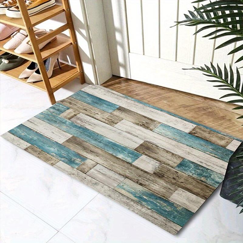 [1pc Anti-Slip Drawing Sponge Rug] 1pc Vintage Board Drawing modern rug