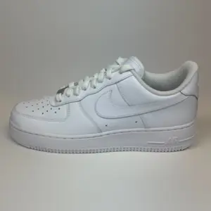 Nike Air Force 1 White CW2288-111 Premium Leather Classic Silhouette with Nike Air Cushioning & Rubber Outsole for All-Day Comfort Men's