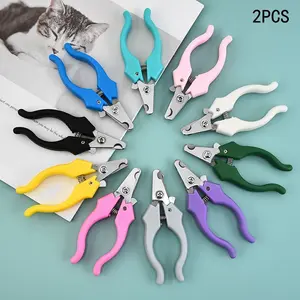 Stainless Steel Pet Nail Clipper, Dog Nail Clippers, Cat Nail Trimmer, Pet Grooming Tools, Durable and Easy to Use