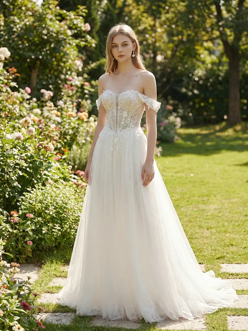 satin elegant wedding dresses - TikTok Shop