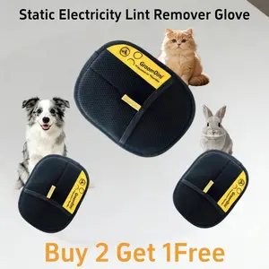 pet hair removal tool , Hair Removal Gloves Original,Electrostatic Pet Hair Removal Gloves,Effortless Deshedding for Dogs & Cats,Reusable & Machine Washable
