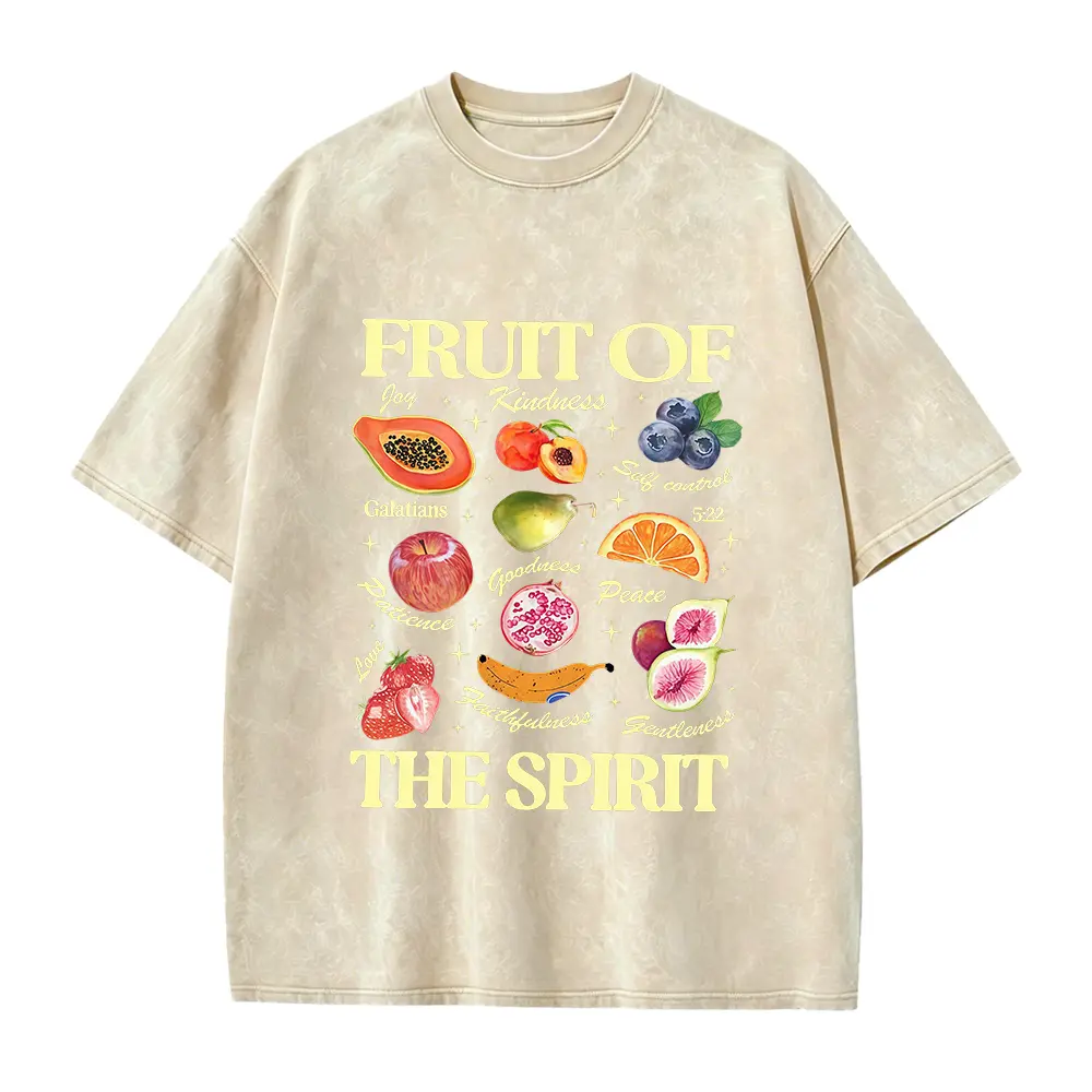 Fruit of the Spirit Shirt, Christian Shirt, Bible Verse Shirt, Christian Gift, Trendy Farmer's Market Shirt, Jesus Faith Tee