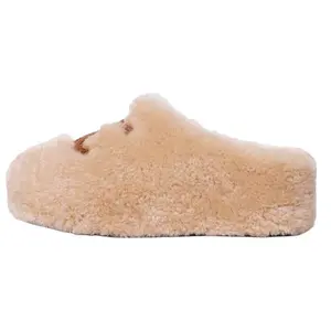 CELINE Women's Closed-Toe Comfort Slides in Beige for Daily Wear Trending Shoes, House White Official Shoes to Get / Maison Mihara Verifiable, with credentials and supporting global authentication
