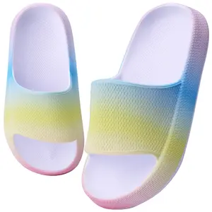 LUYOO Woman and  Man And children's Cloud Slides Shower Slippers Slip on Slide Sandals Non-slip Beach Pool Shoes