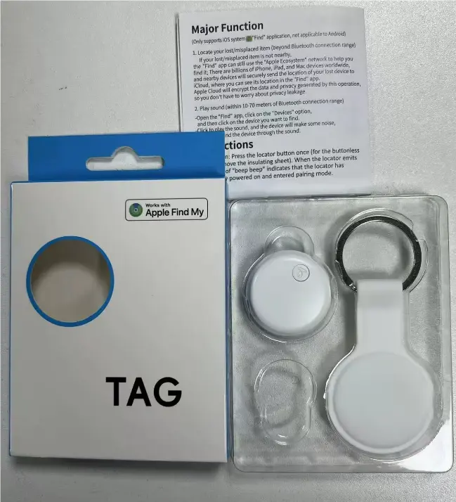 ak28 white with keychain