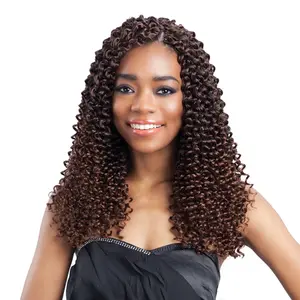 FreeTress Synthetic Hair Crochet Braids Water Wave Bulk 12"