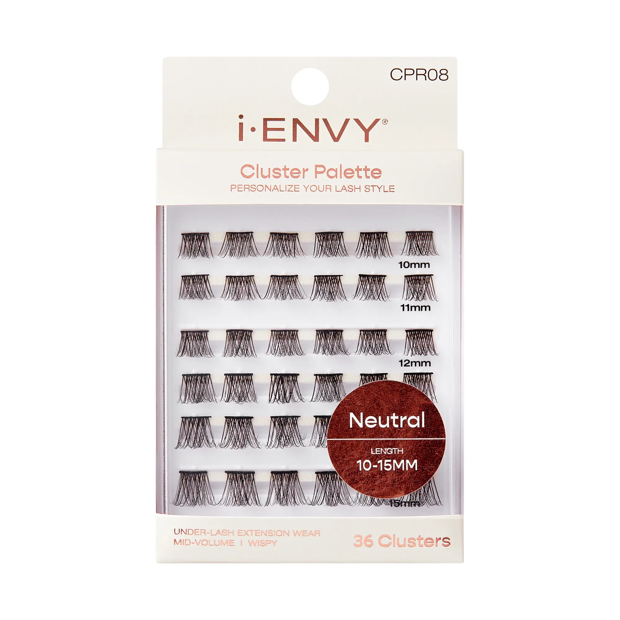 I-ENVY Neutral Cluster Palette Refill Pack - Length