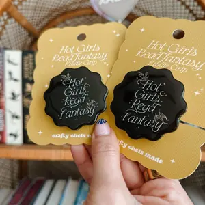 Magnetic Phone Grip Hot Girls Read Fantasy Kindle Grip | Kindle Holder | Kindle Accessories | Phone Holder