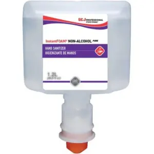 212 MAIN Deb SC Sanitizing Foam Refill - 1200ml Alcohol-Free, Dye-Free, Clear, Germ-Killing Hand Sanitizer with Moisturizer for Sports & Outdoor, Camping & Hiking Personal Care (Pack of 3)