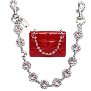 Cherry Bag Charm Chain, Fashionable Women's Purse Accessory, Stylish Handbag Decoration, Perfect for Casual and Formal Occasions