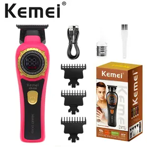 Men's Electric Hair Trimmer, Multi-Functional Rechargeable Clipper with Powerful LED Display, Safe Efficient Full Body Hair Care Tool, Cordless Trimmer, Clippers Men