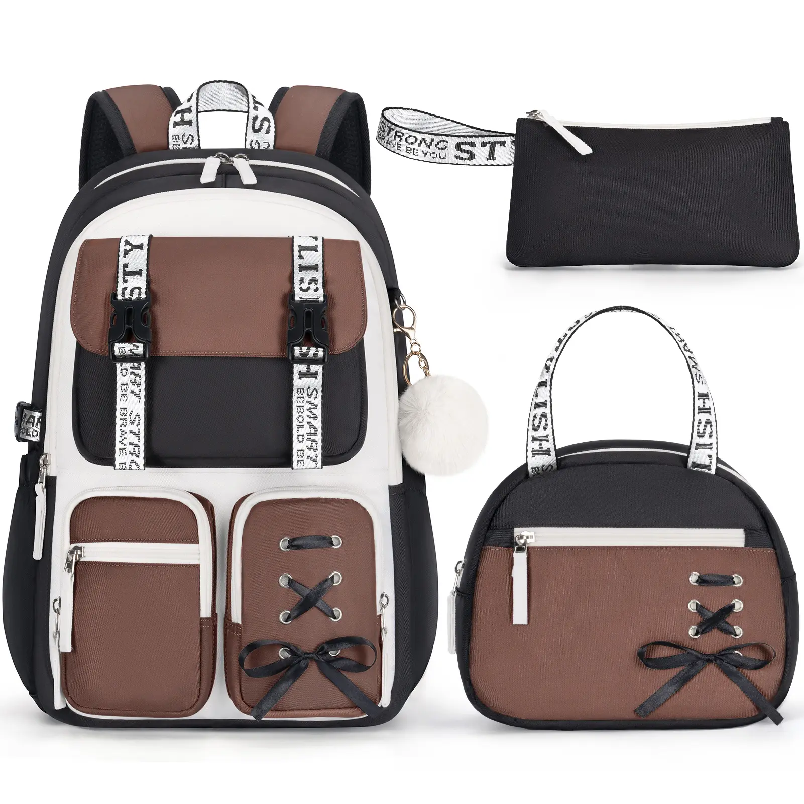 E6.Shoelace-Black Brown