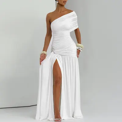 Halterneck A Line Maxi Dress Cos - TikTok Shop Halterneck A Line Maxi Dress Cos - TikTok Shop