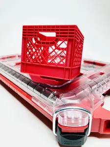 Personalized Feet Mounting Milwaukee PACKOUT Mini Crate | Storage | Organization | Electrician | Tools | Contractor | Gift | Father's Day