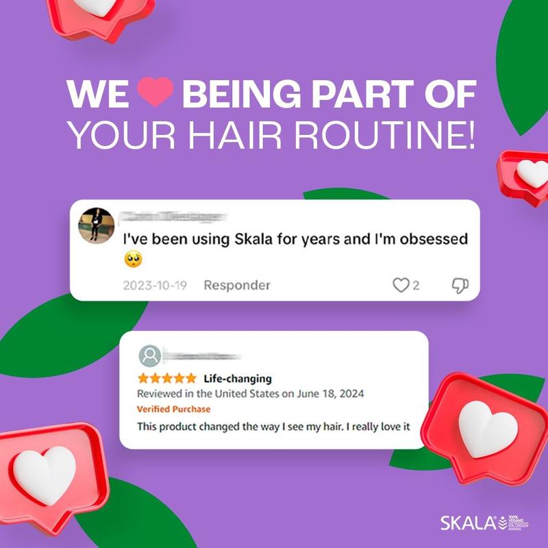 2-Pack Skala Expert Mais Cachos & Passion Fruit + Patauá Oil Creams Vegan Curly Haircare • 35.27 oz Each