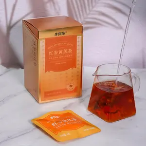 Energy Noon Tea 60g (6g×10pcs) Caffieine Free With Jujube; Ophiopogon Japonicus Pear Red Ginseng Astragalus Wolfberry