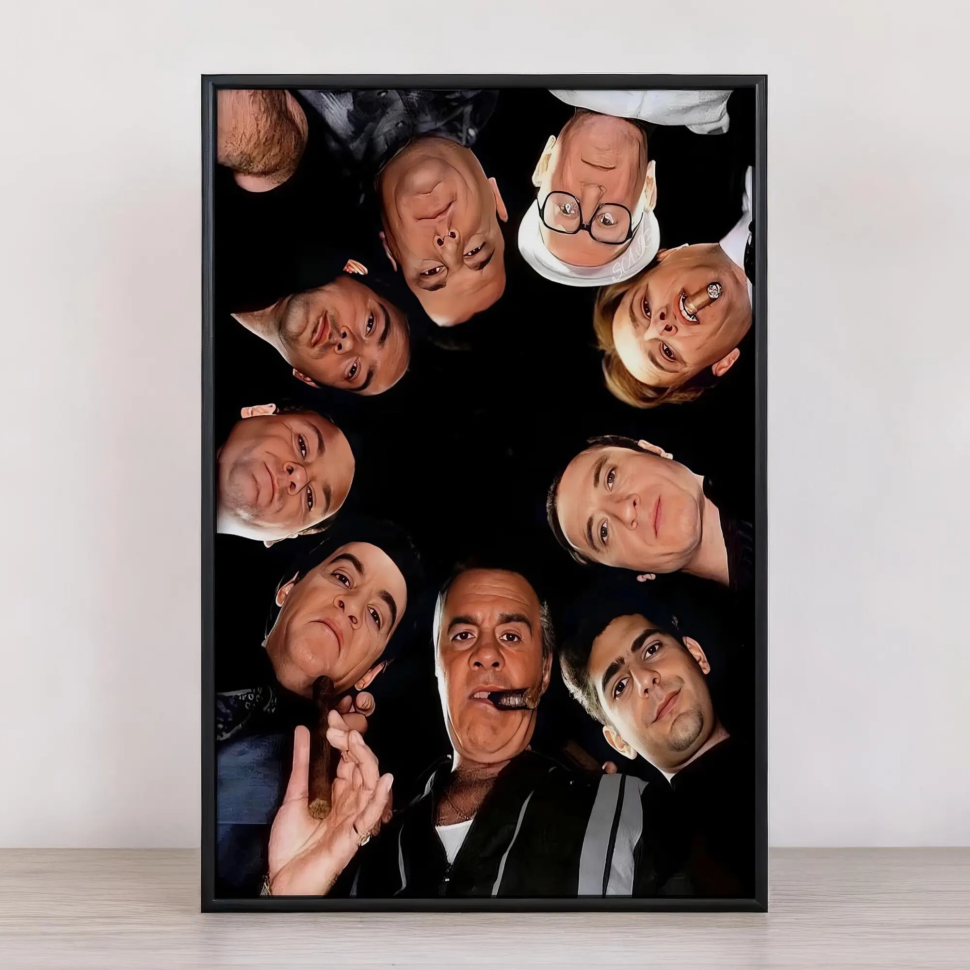 Vintage The Sopranos Movie Poster, Classic TV Show Wall Art, Aesthetic Room Decor, Friendship Poster for Home & Gifts( Unframed - Print Only )